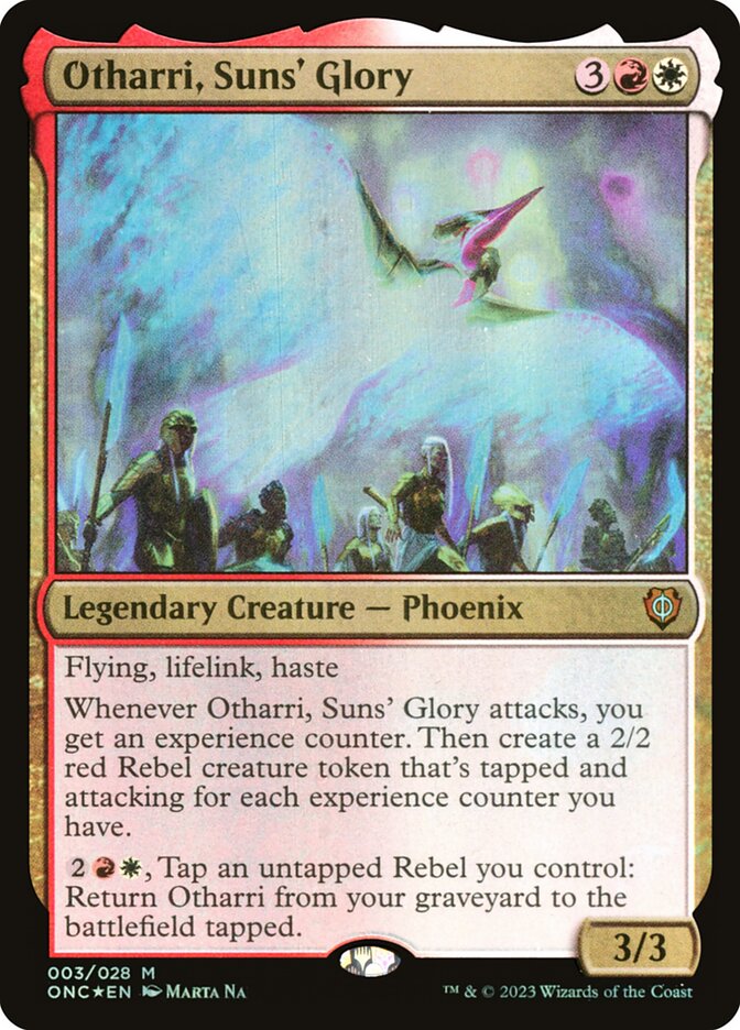 Otharri, Suns' Glory (Phyrexia: All Will Be One Commander #3)