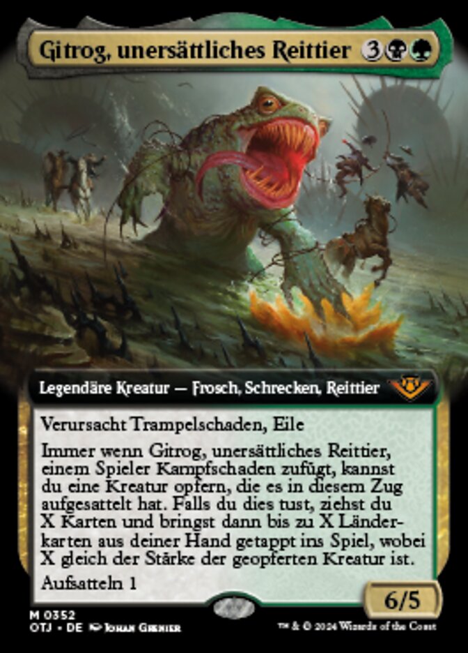 The Gitrog, Ravenous Ride (Outlaws of Thunder Junction #352)