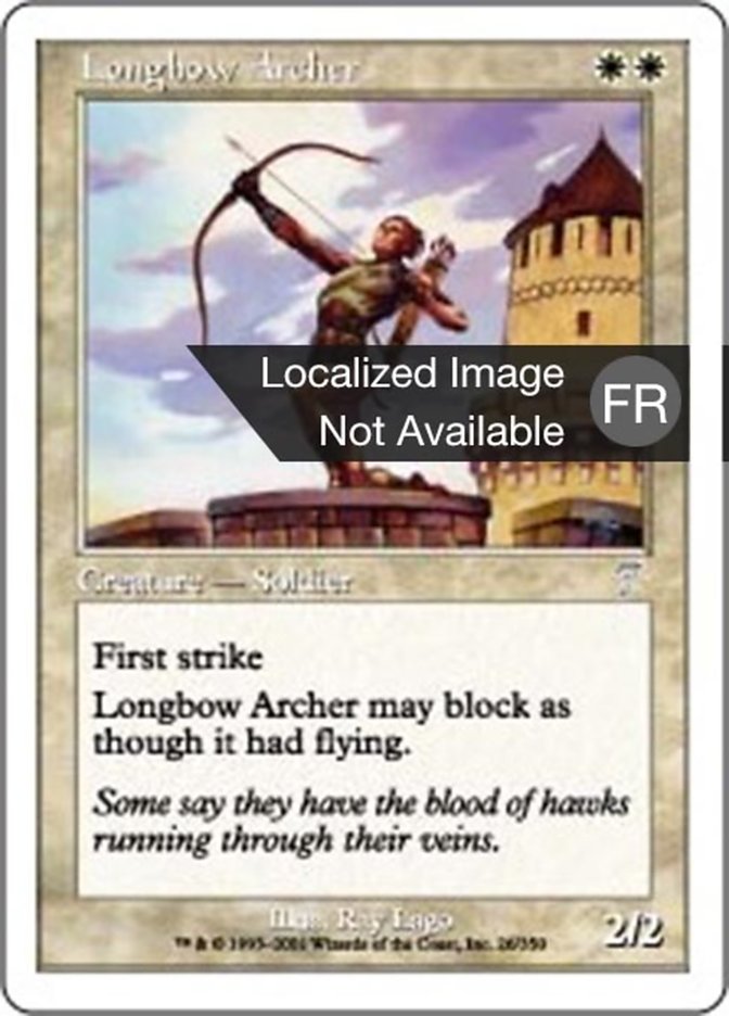 Longbow Archer (Seventh Edition #26)