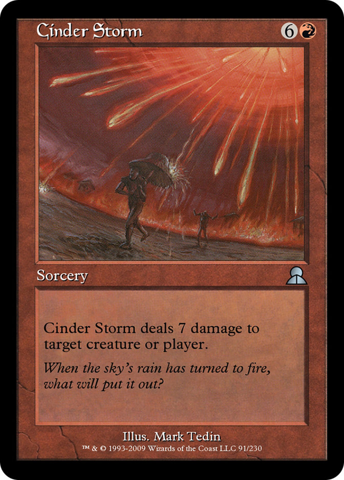 Cinder Storm (Masters Edition III #91)