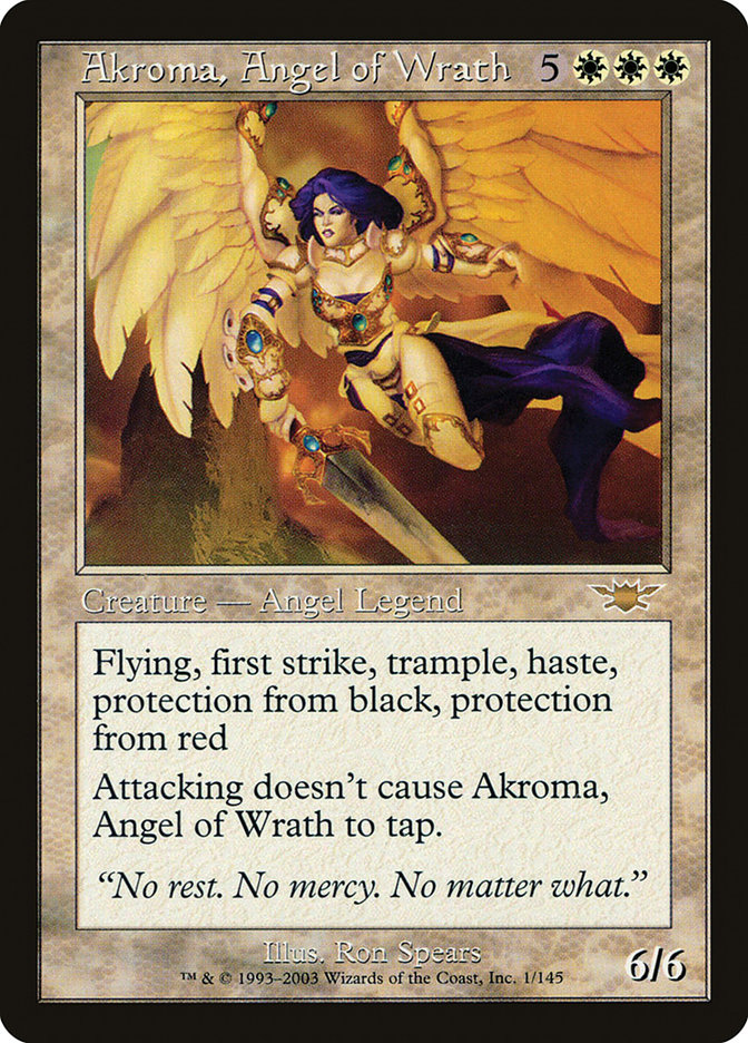 Akroma, Angel of Wrath (Legions #1)
