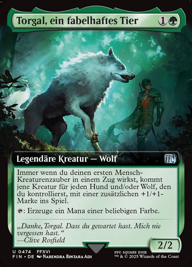 Torgal, ein fabelhaftes Tier