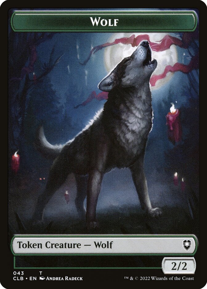 Wolf (Battle for Baldur's Gate Tokens #43)