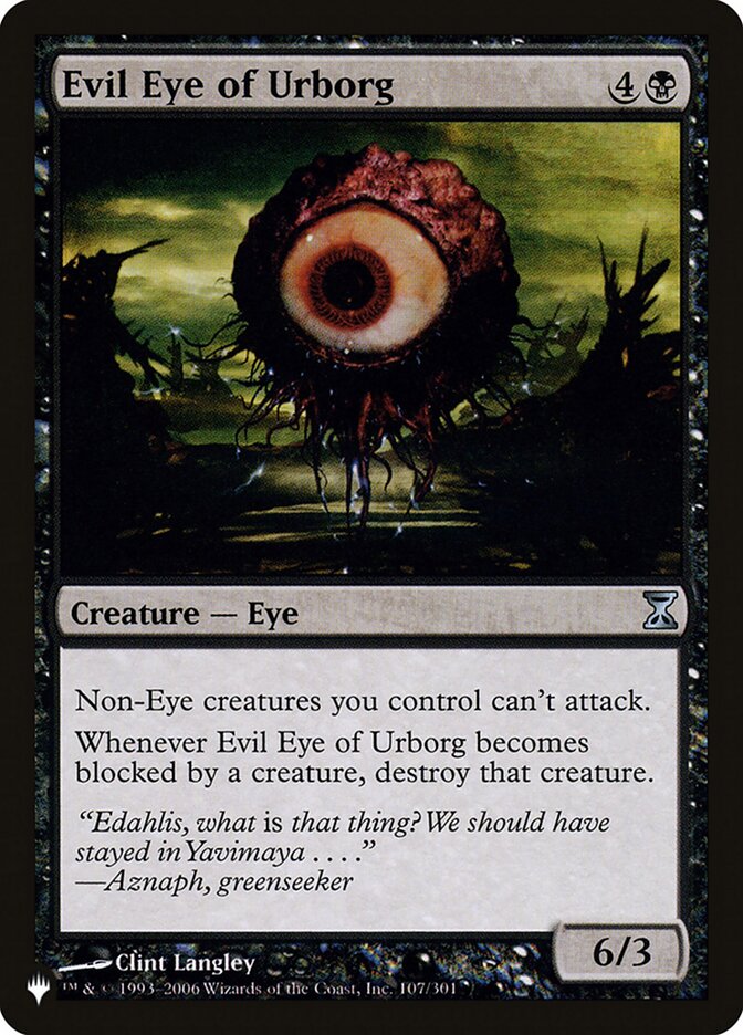 Evil Eye of Urborg (The List #TSP-107)