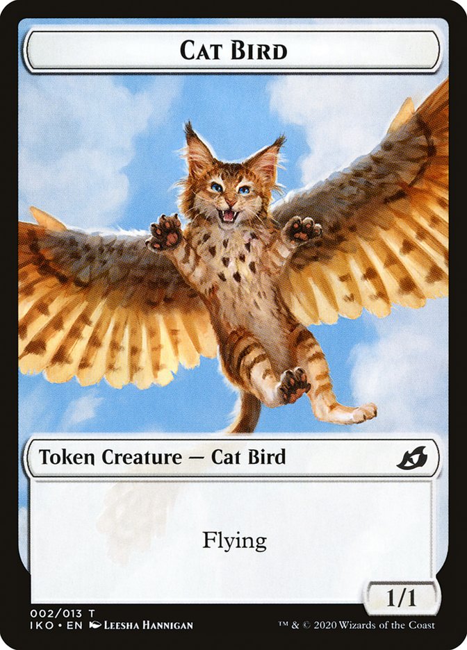Cat Bird (Ikoria: Lair of Behemoths Tokens #2)
