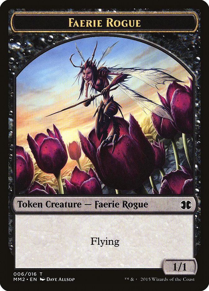 Faerie Rogue (Modern Masters 2015 Tokens #6)