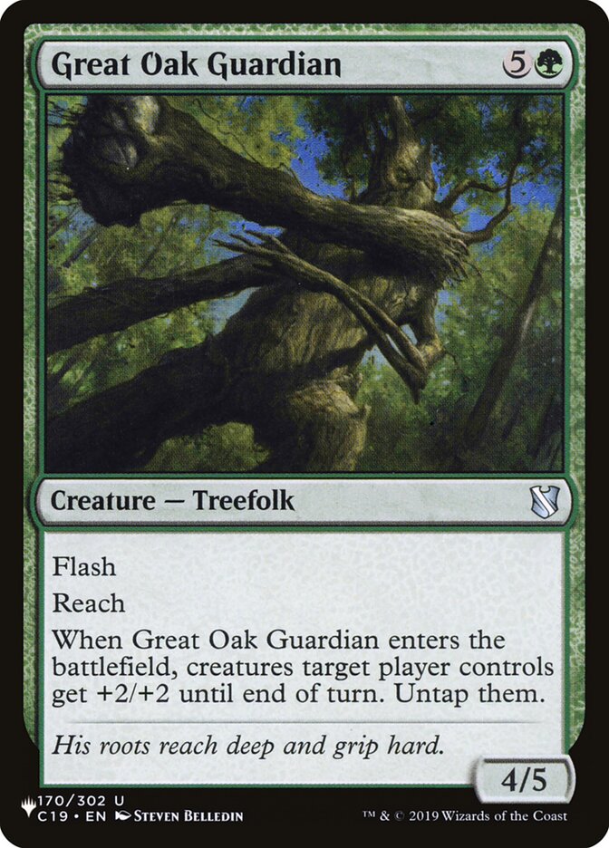 Great Oak Guardian (The List #C19-170)