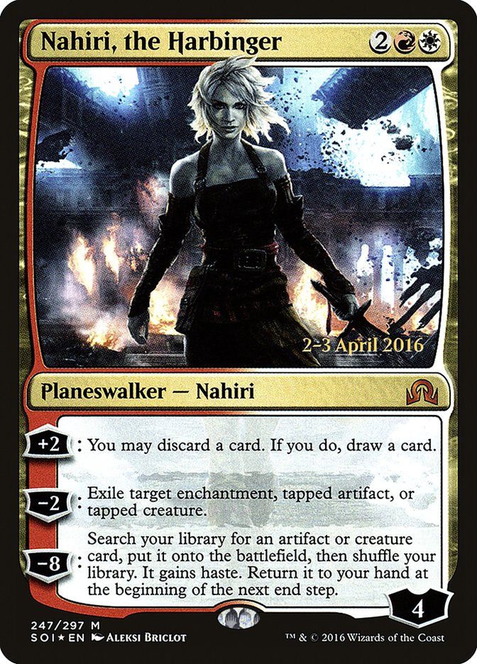 Nahiri, the Harbinger (Shadows over Innistrad Promos #247s)