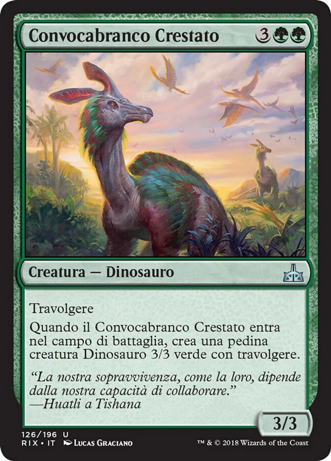 Crested Herdcaller (Rivals of Ixalan #126)