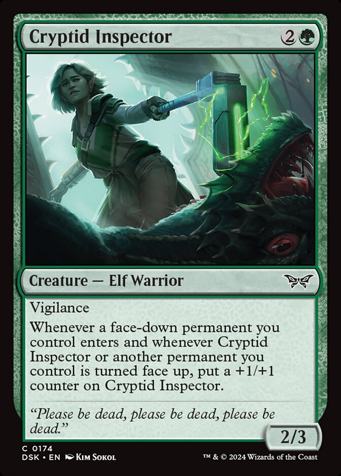 MTG Duskmourn – All Monogreen Cards Revealed