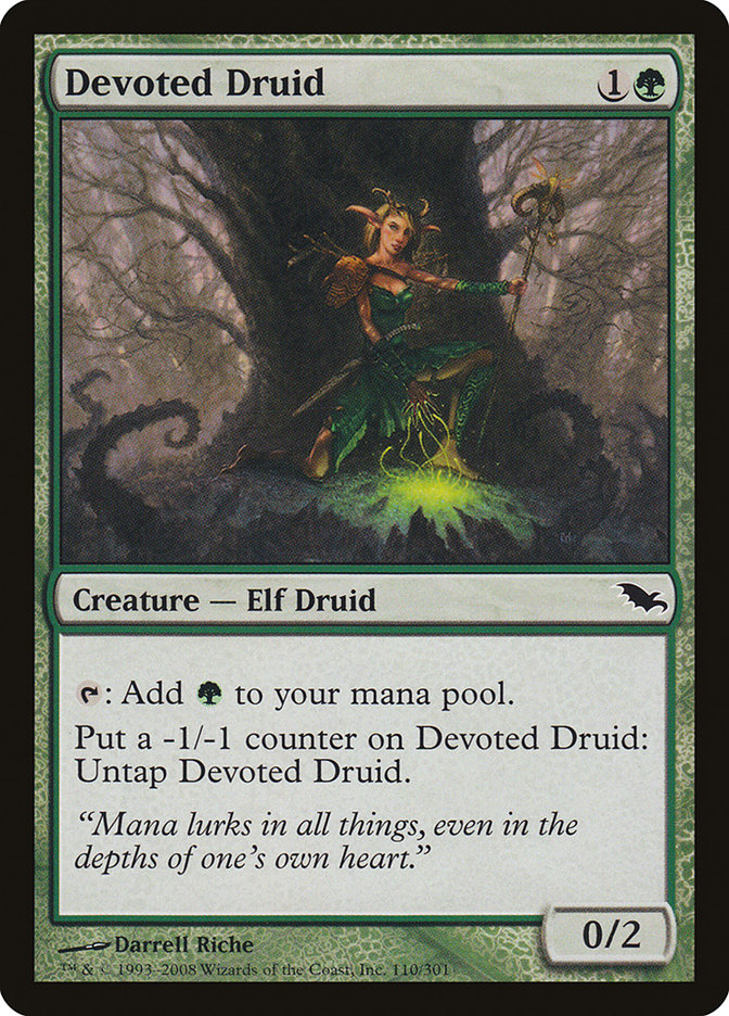 Devoted Druid (Shadowmoor #110)