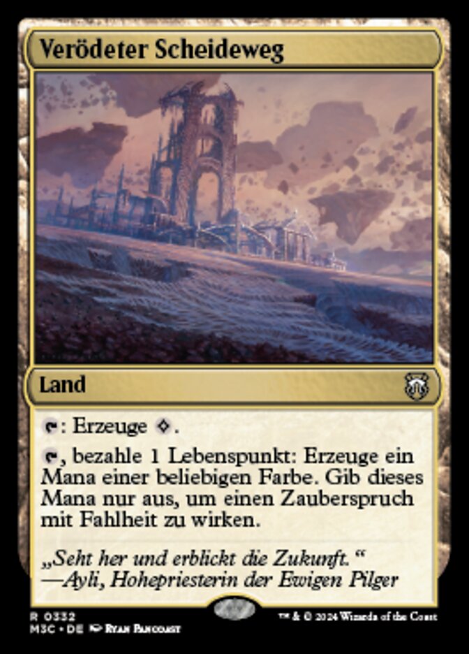 Corrupted Crossroads (Modern Horizons 3 Commander #332)