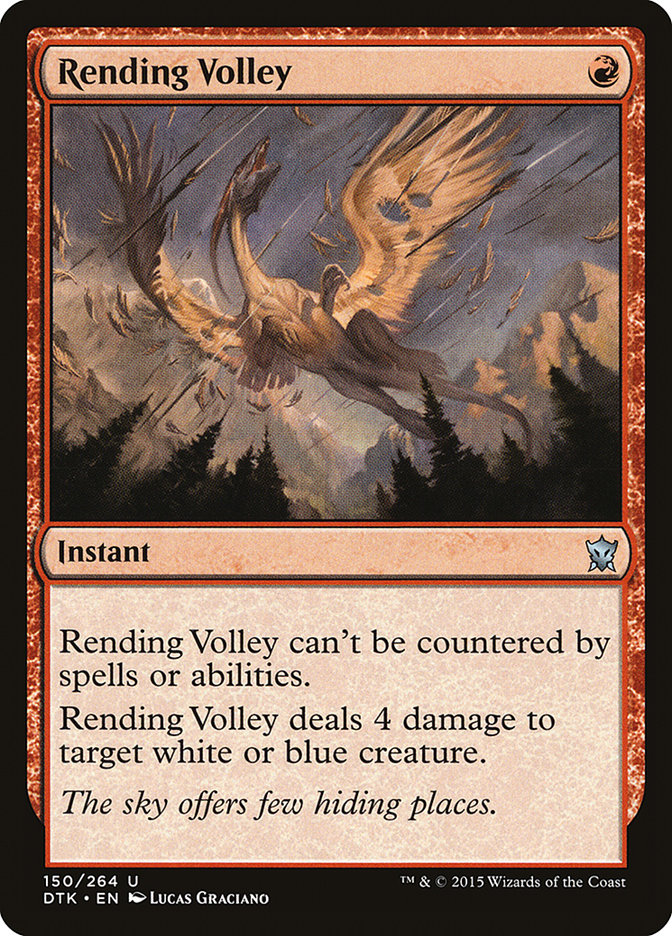 Rending Volley (Dragons of Tarkir #150)