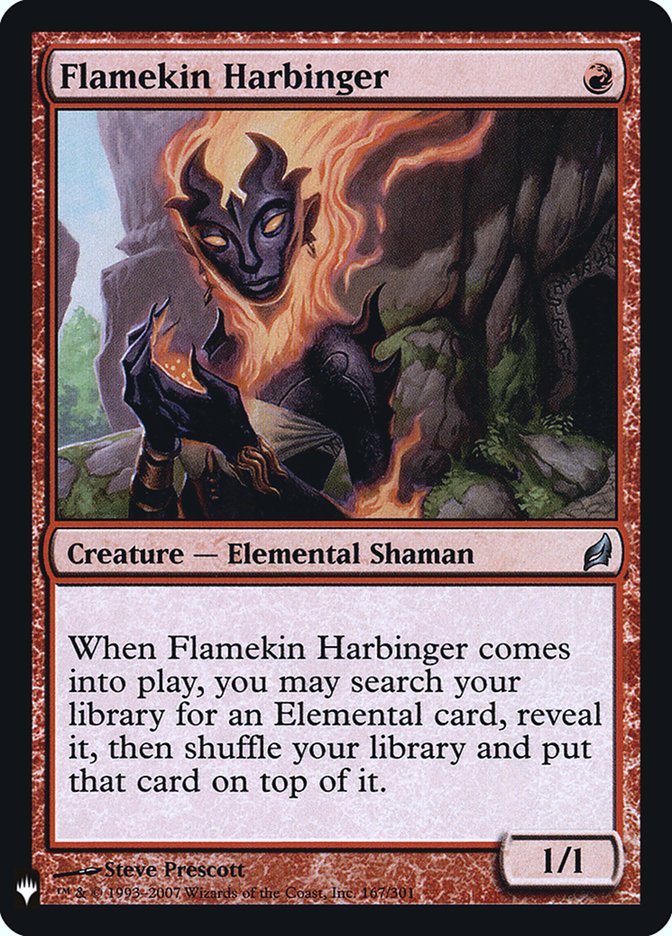 Flamekin Harbinger (The List #LRW-167)