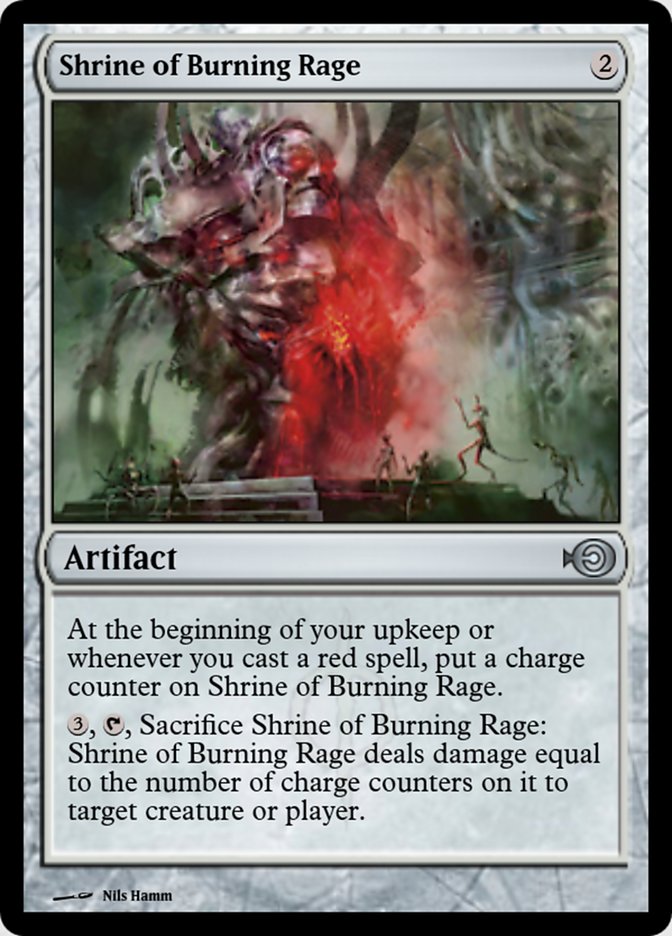 Shrine of Burning Rage (Magic Online Promos #40090)