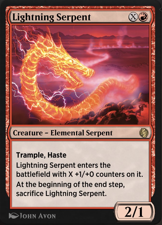 Lightning Serpent (Jumpstart Arena Exclusives #88)
