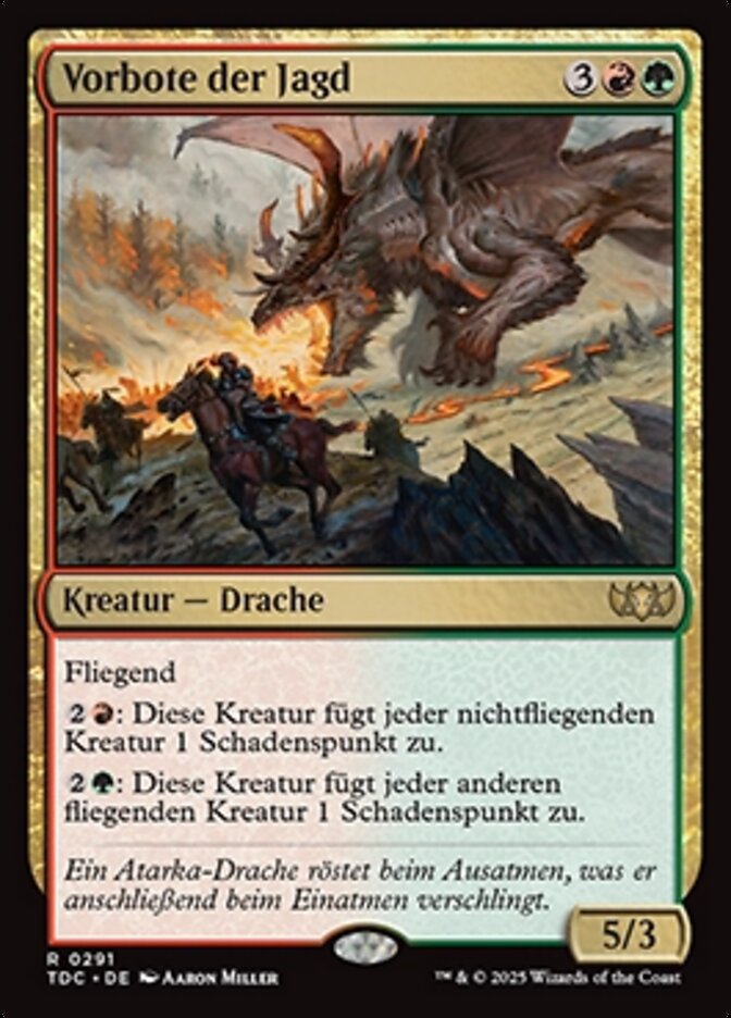 Vorbote der Jagd