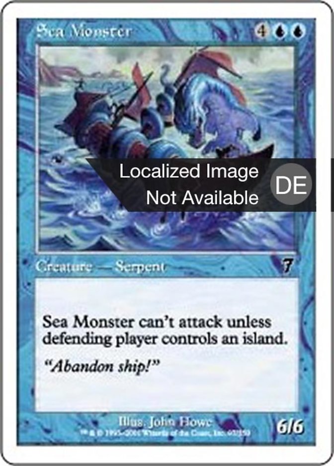 Sea Monster (Seventh Edition #97)