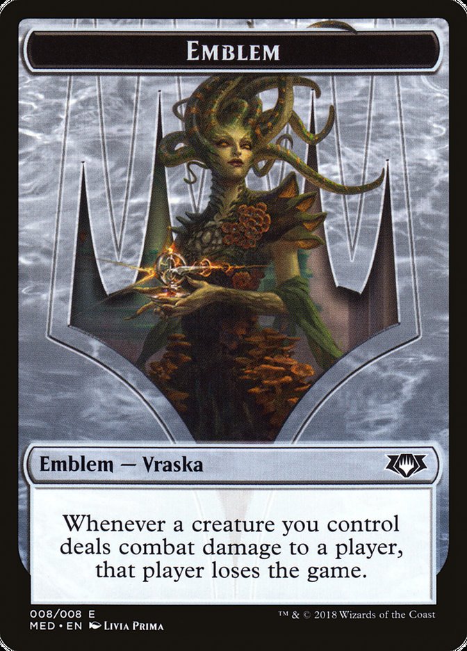 Vraska, Golgari Queen Emblem (Mythic Edition Tokens #G8)
