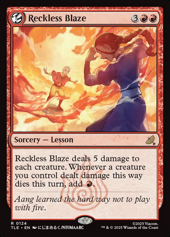 Reckless Blaze MTG card