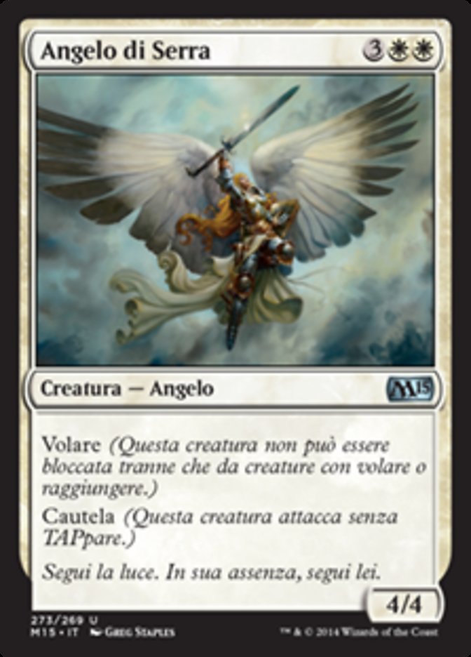 Serra Angel (Magic 2015 #273)