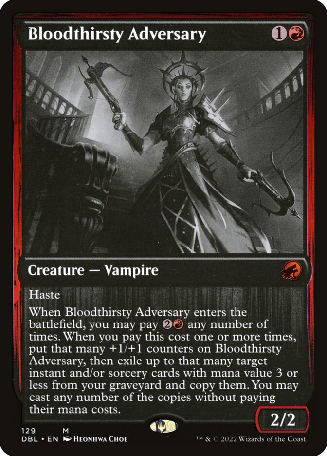 Bloodthirsty Adversary (Innistrad: Double Feature #129)