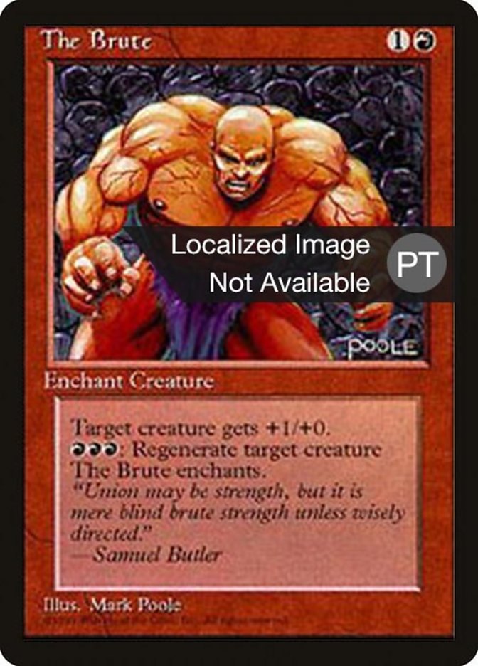 The Brute (Fourth Edition Foreign Black Border #226)