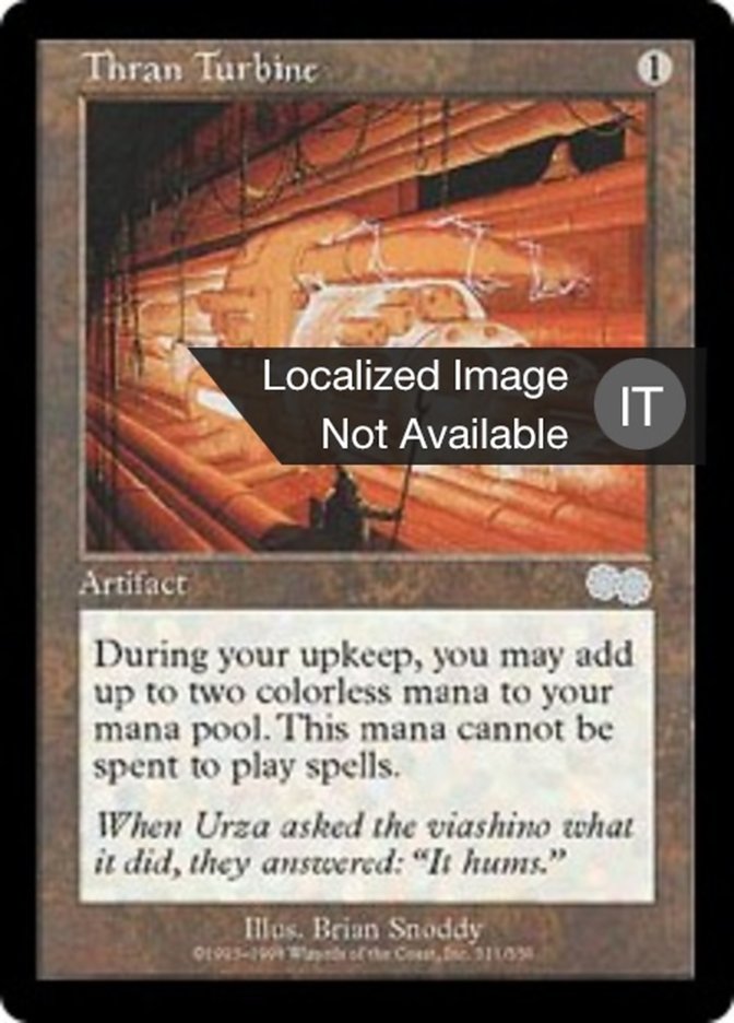 Thran Turbine (Urza's Saga #311)