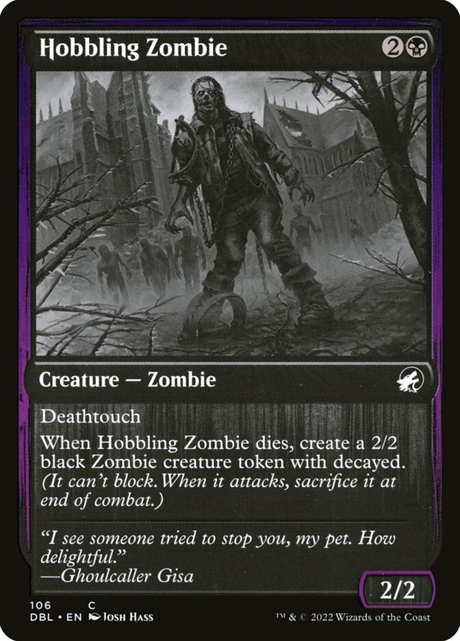 Hobbling Zombie (Innistrad: Double Feature #106)