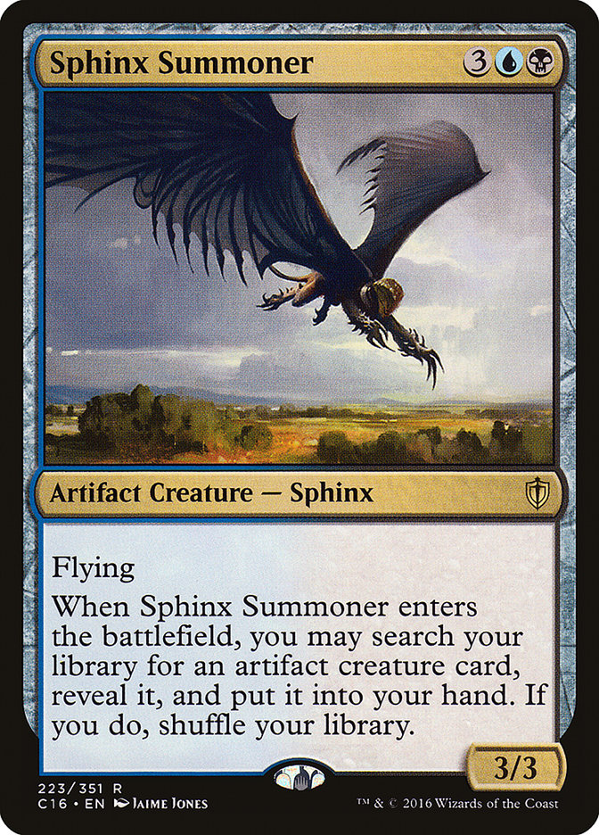 Sphinx Summoner (Commander 2016 #223)