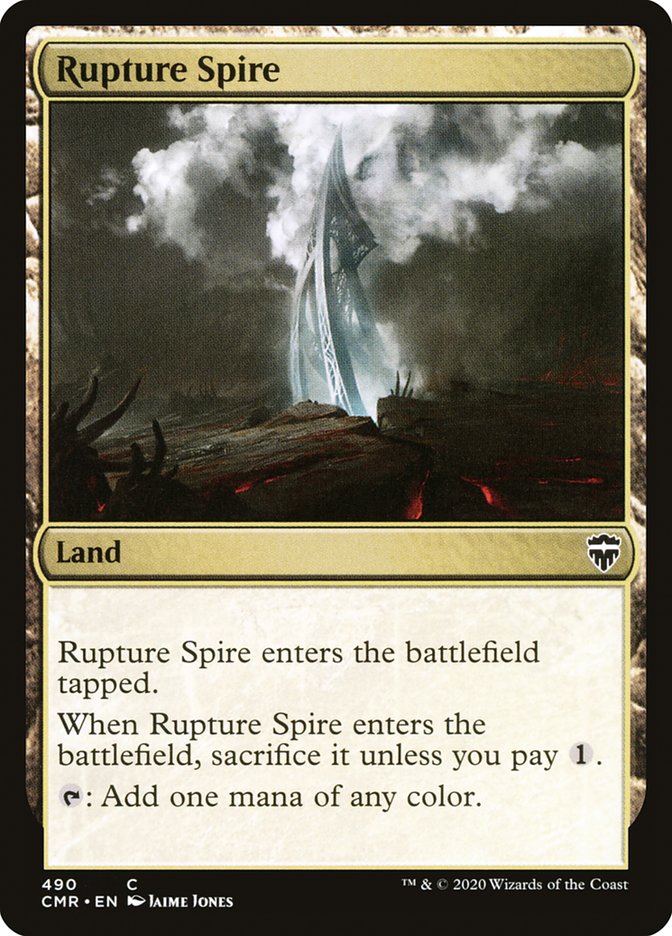 Rupture Spire (Commander Legends #490)