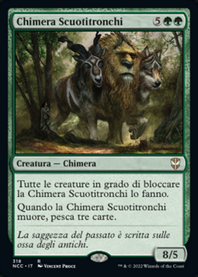 Treeshaker Chimera (New Capenna Commander #318)