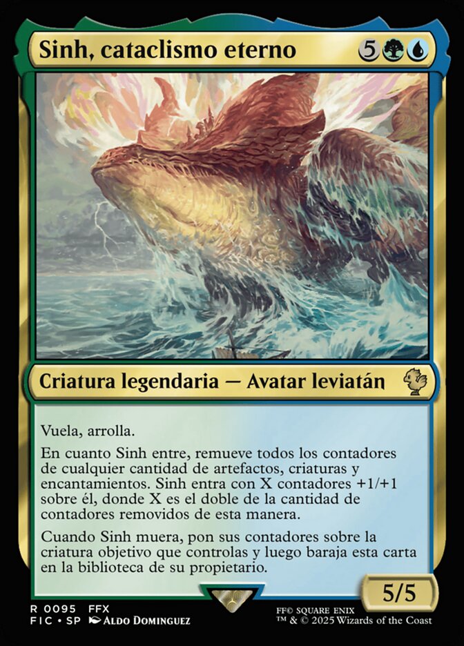 Sinh, cataclismo eterno