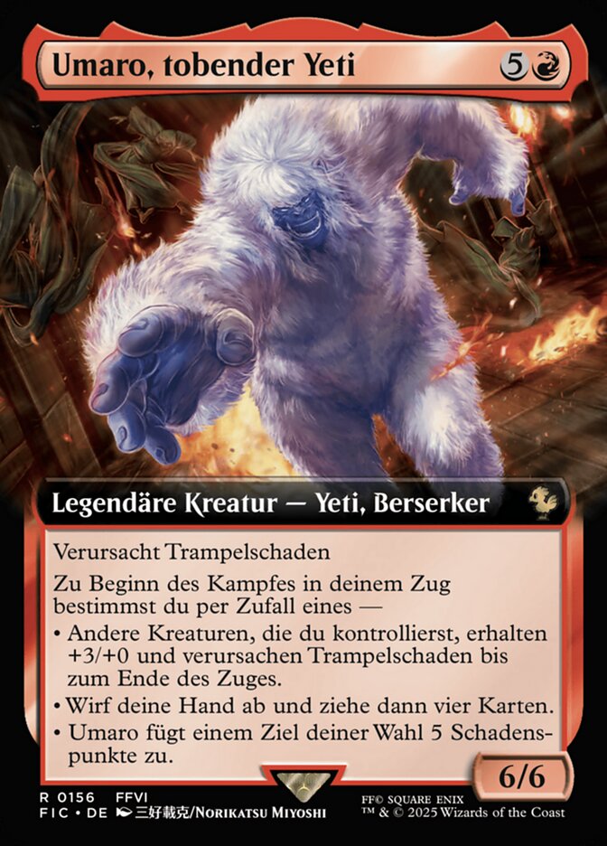 Umaro, tobender Yeti