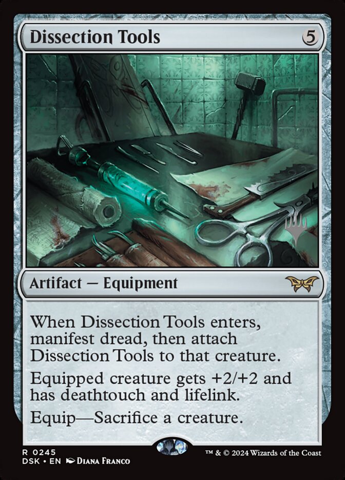 Dissection Tools (Duskmourn: House of Horror Promos #245p)