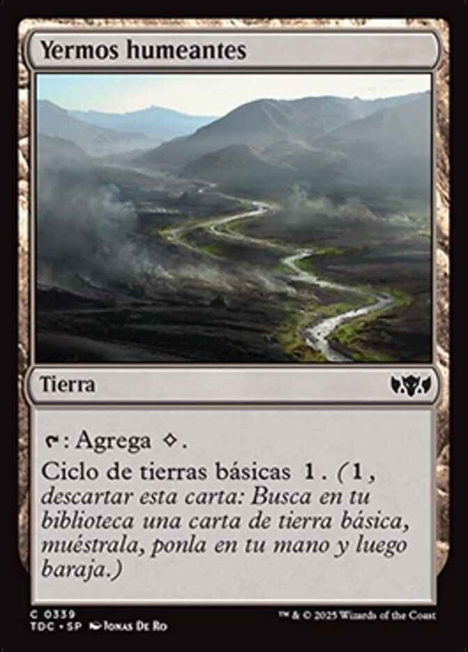 Yermos humeantes
