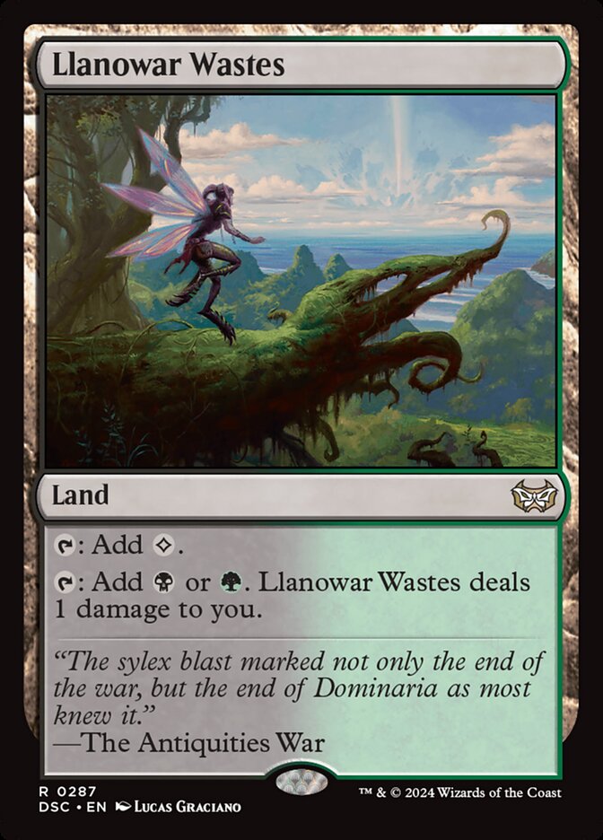 Llanowar Wastes (Duskmourn: House of Horror Commander #287)