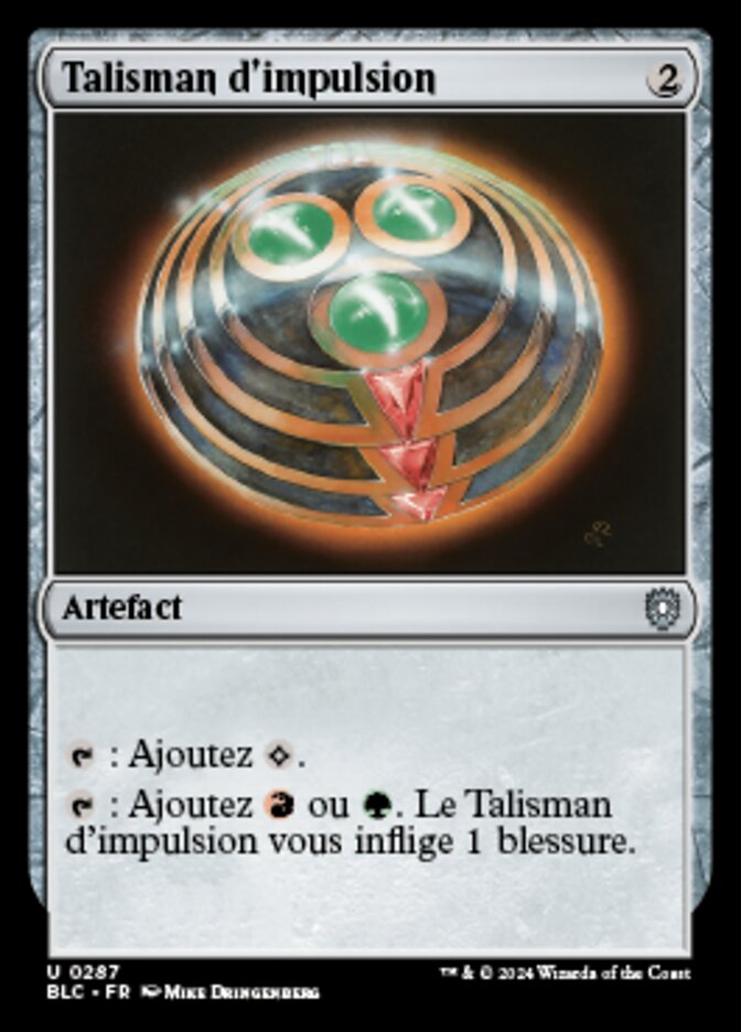 Talisman d'impulsion