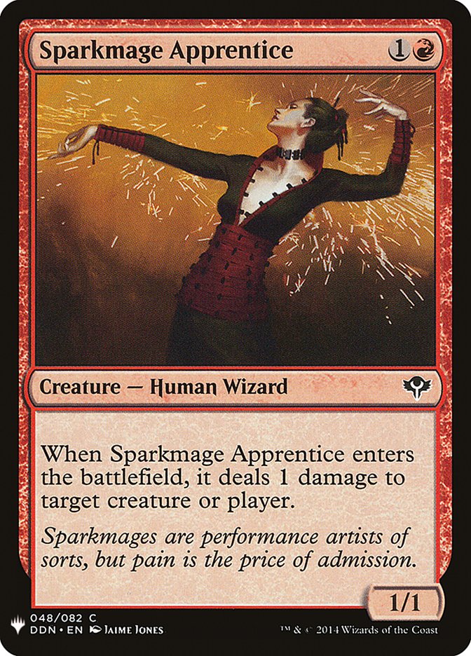 Sparkmage Apprentice (The List #DDN-48)