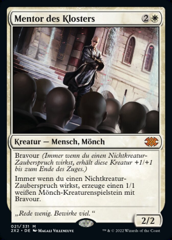 Monastery Mentor (Double Masters 2022 #21)