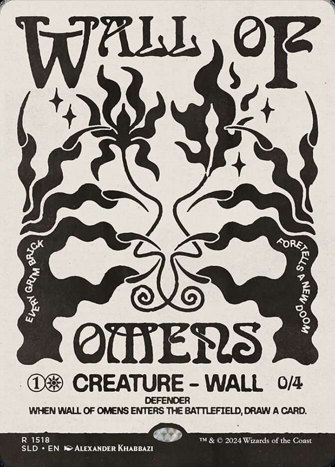 Wall of Omens (Secret Lair Drop #1518)
