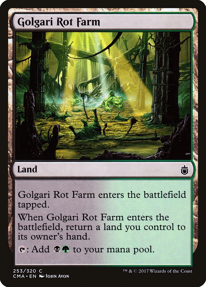 Golgari Rot Farm (Commander Anthology #253)