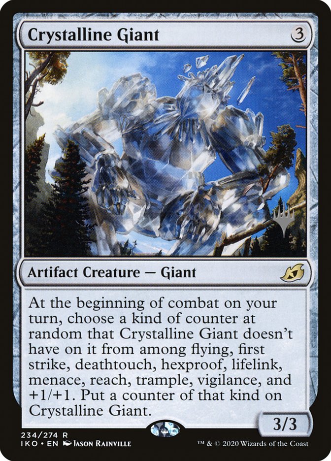 Crystalline Giant (Ikoria: Lair of Behemoths Promos #234p)