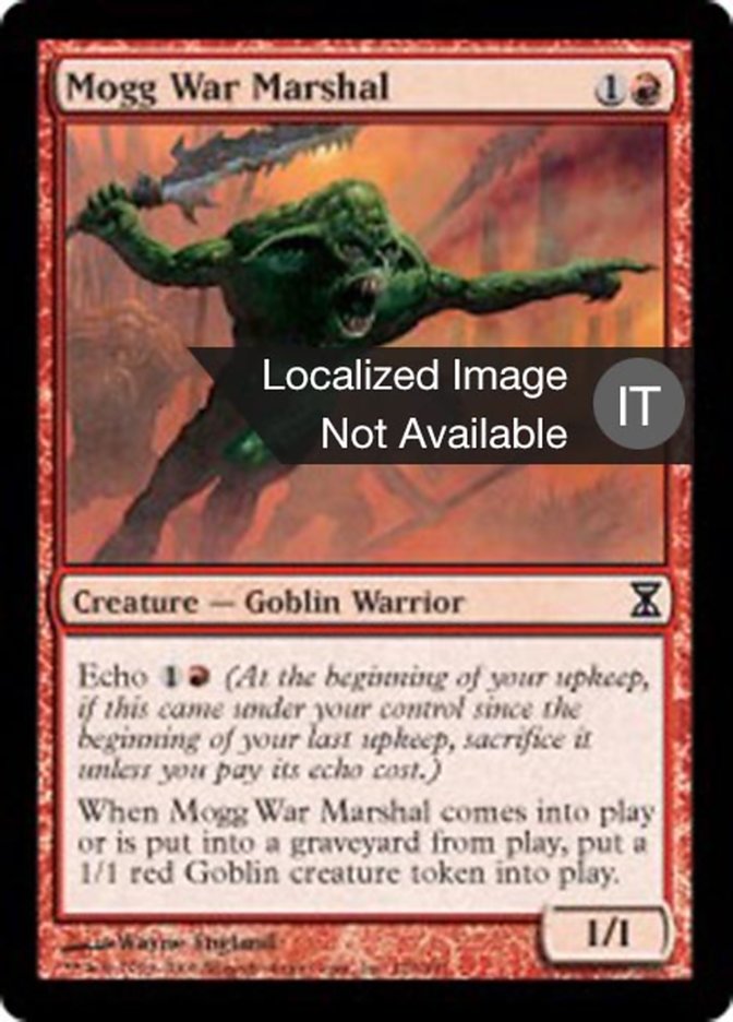 Mogg War Marshal (Time Spiral #170)