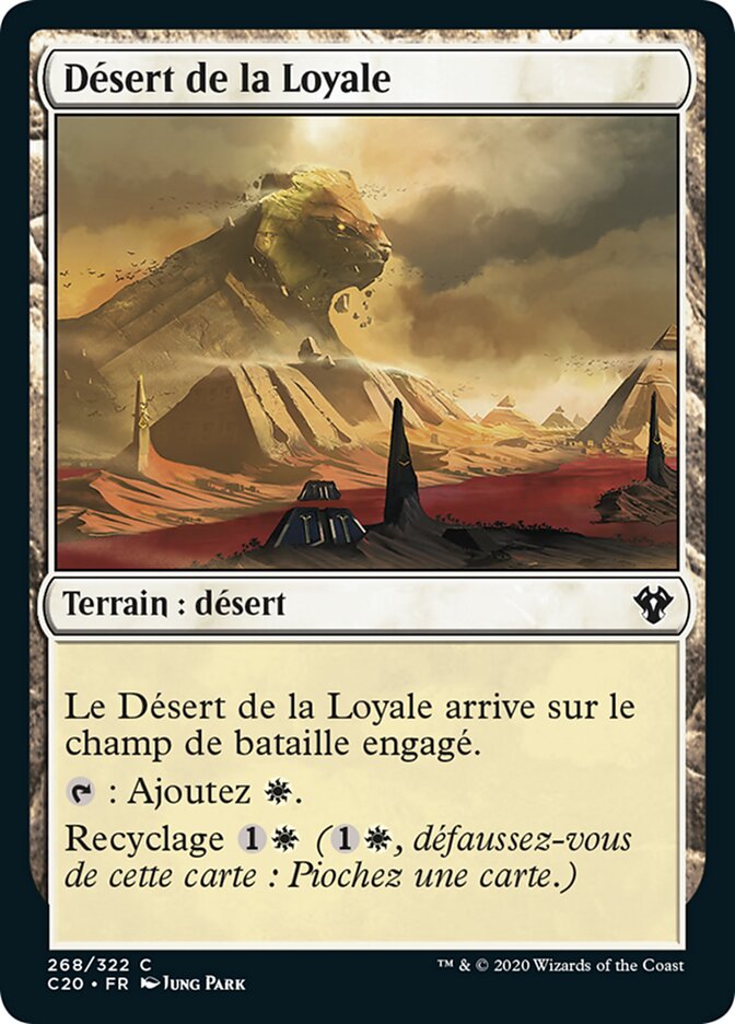 Desert of the True (Commander 2020 #268)