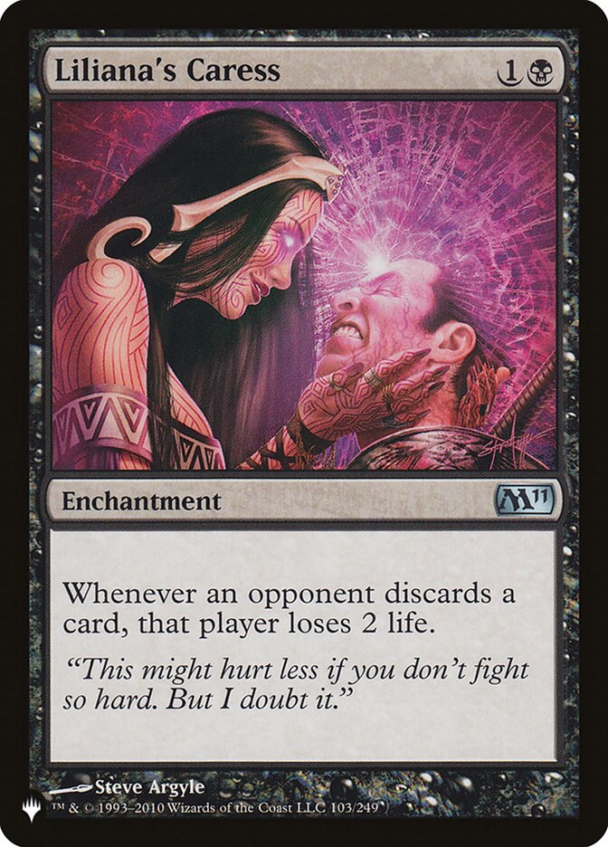 Liliana's Caress (The List #M11-103)