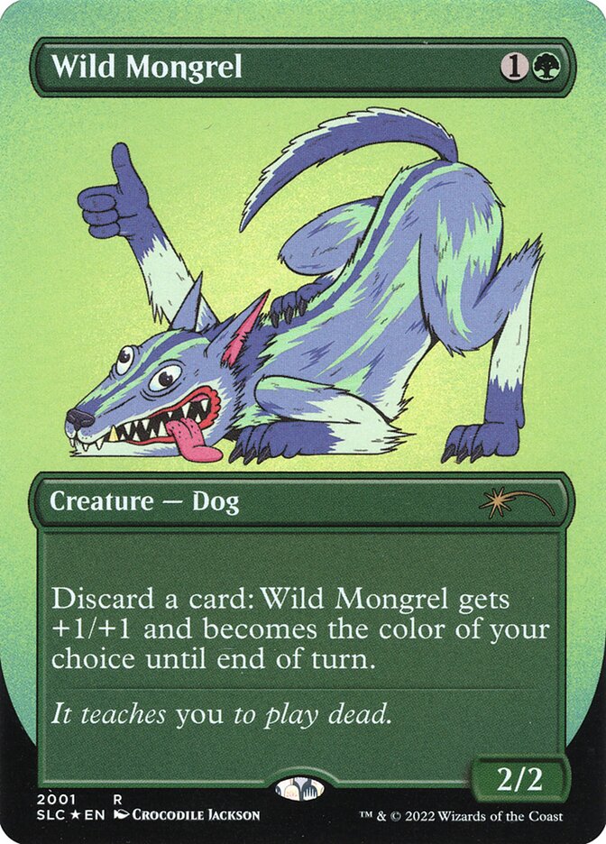 Wild Mongrel (Secret Lair 30th Anniversary Countdown Kit #2001)