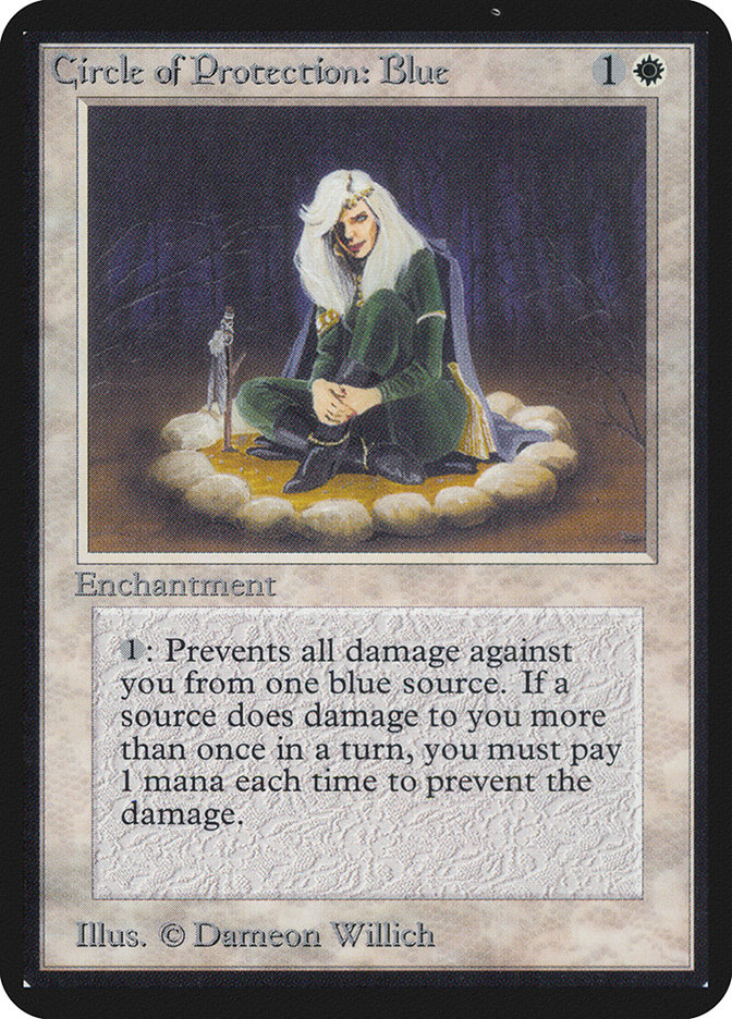 Circle of Protection: Blue (Limited Edition Alpha #10)