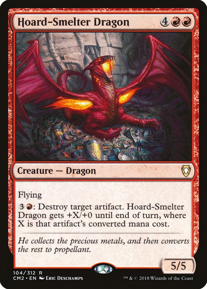 Hoard-Smelter Dragon (Commander Anthology Volume II #104)