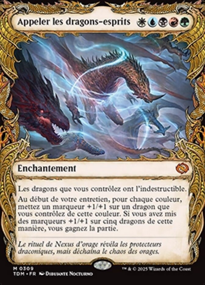 Appeler les dragons-esprits